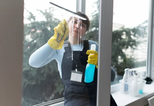 Nettoyage de vitres intérieures et extérieures à Florimont